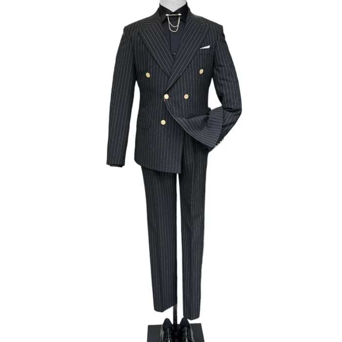 Milano Classic Navy Linen Suit